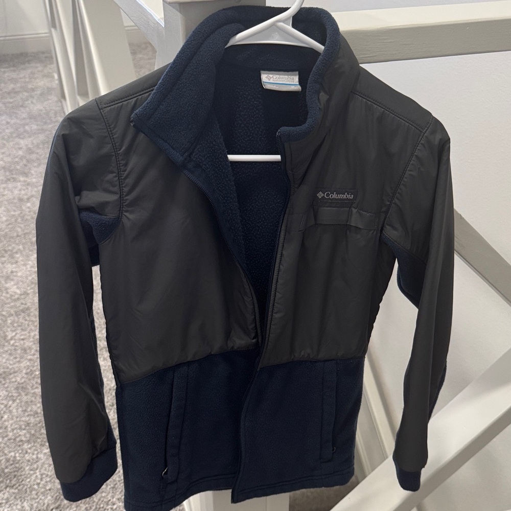 Columbia Kids' Navy and Black Puffer Jacket